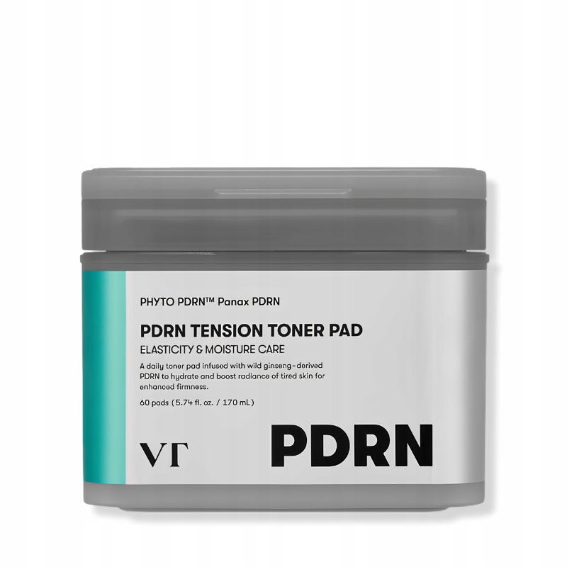 Vt Cosmetics Pdrn Tension Toner Pad Regenerační vločky na obličej 1 ks
