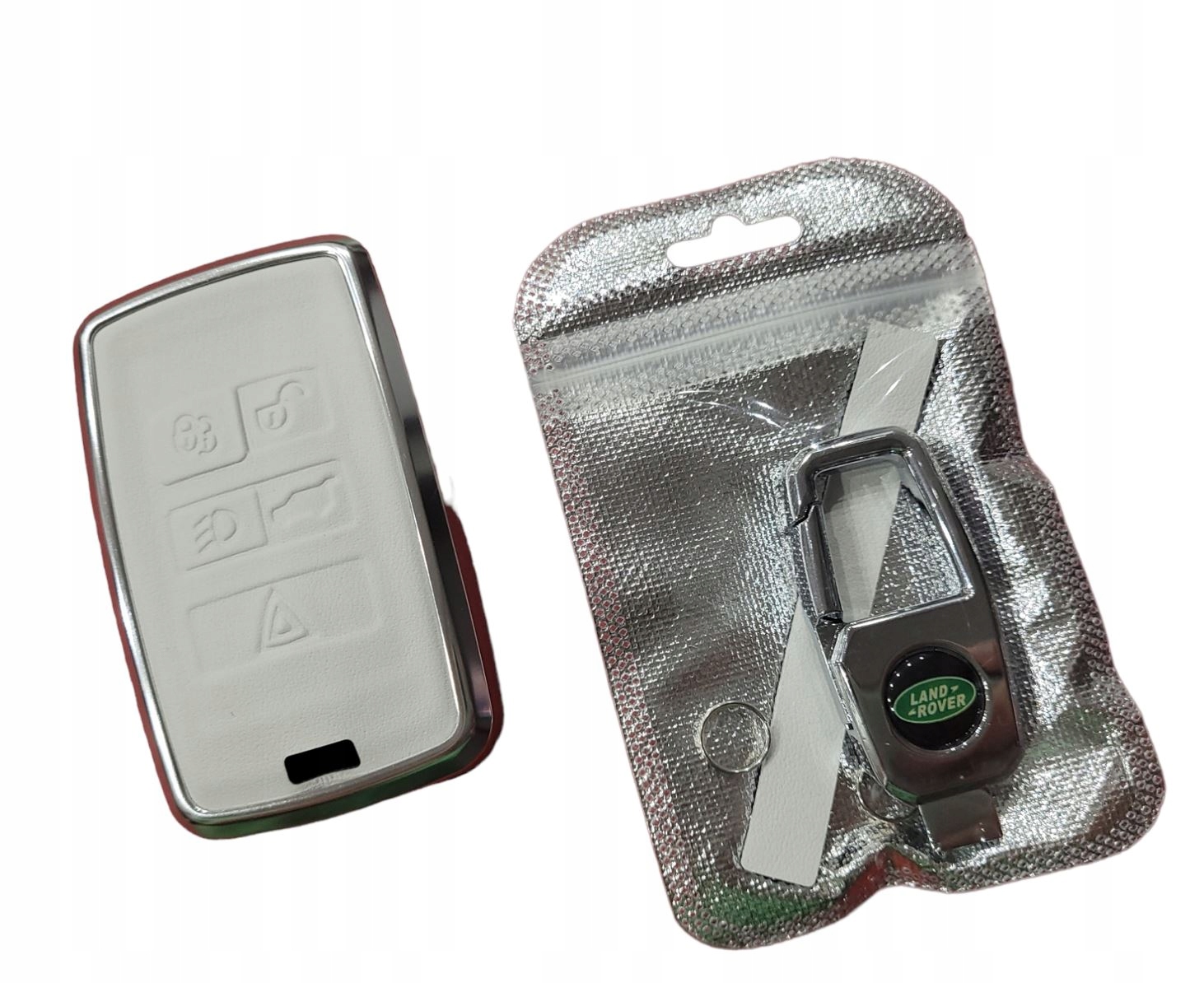Чохол для ключа автомобіля для Land Rover Колір Білий