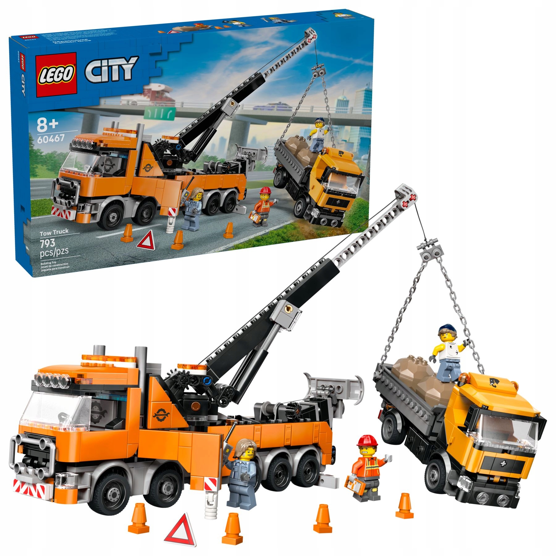 Lego City Wóz holowniczy z dźwigiem 60467
