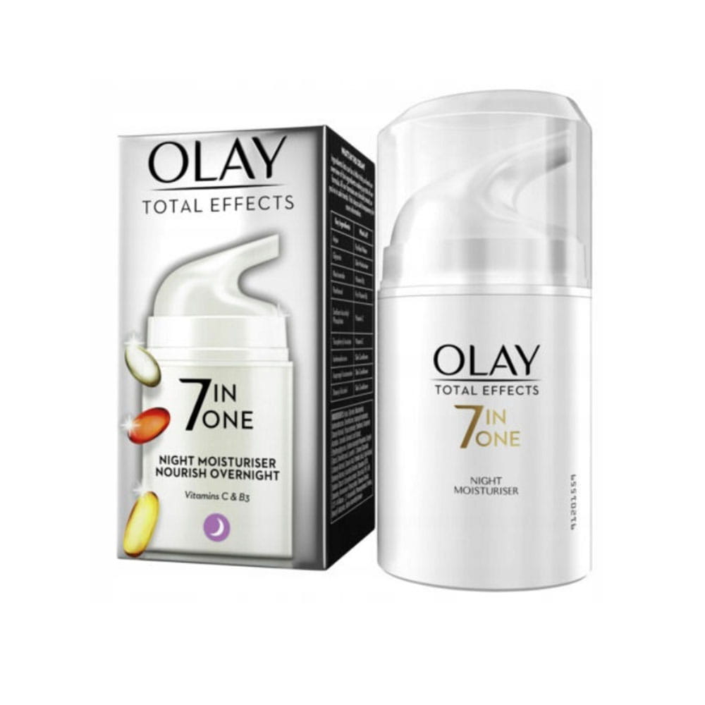 Olay Total Effects 7v1 Vyživující a hydratační noční krém 50 ml