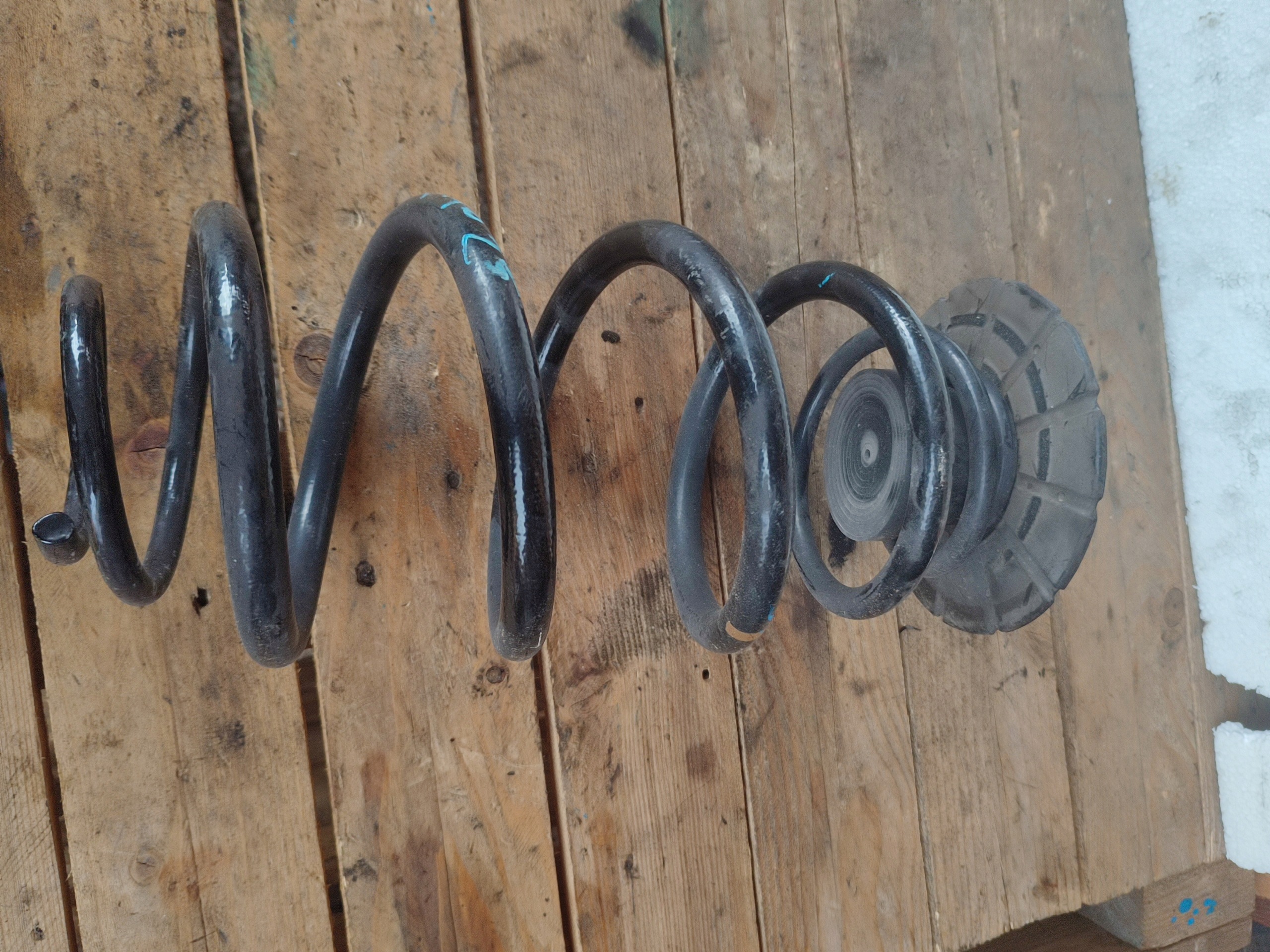 spring springing rear part Mercedes Vito W447