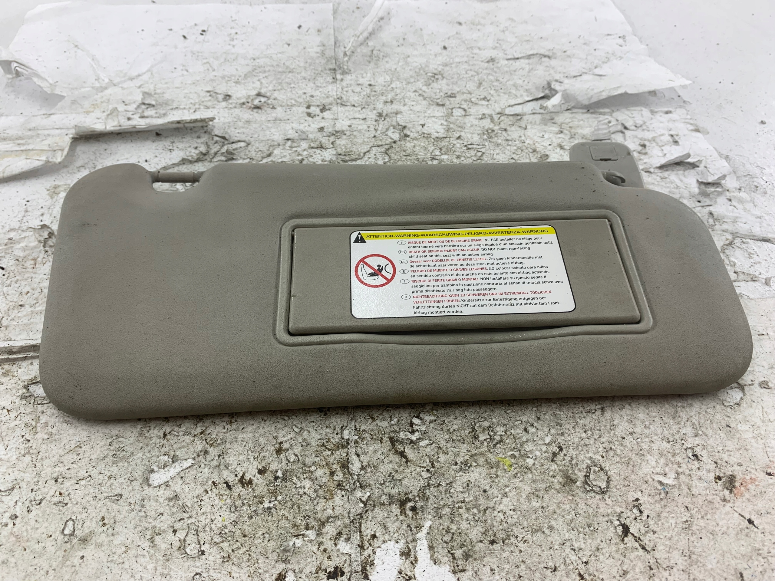PEUGEOT 407 cover visor right