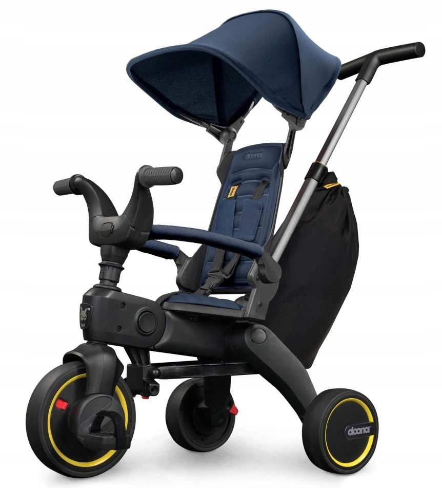 Doona Liki S3 5w1 Składany Rowerek Trójkołowy 0-20 kg Deep Blue