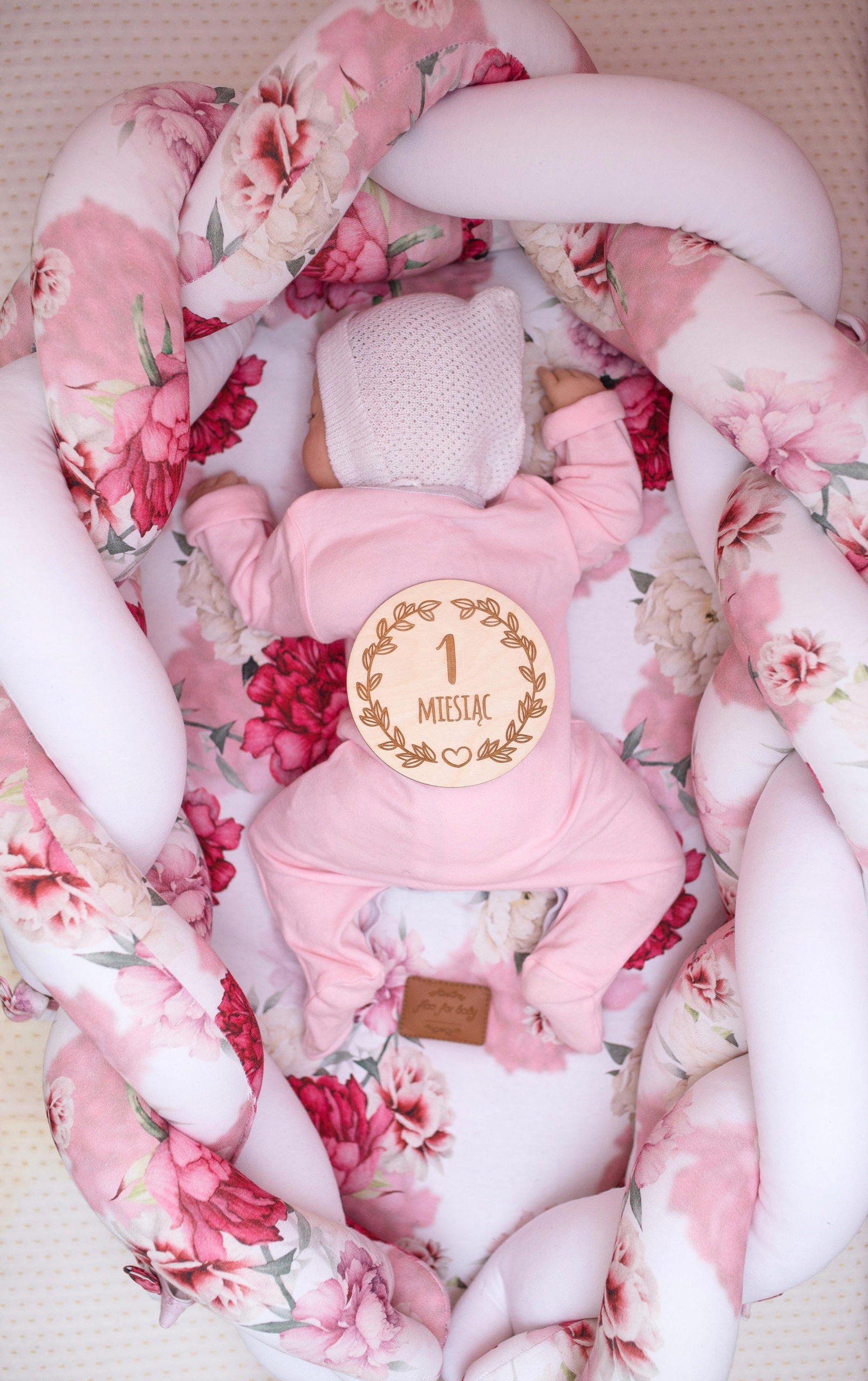 FLOO KOKON GNIAZDO PLECIONY WARKOCZ 3w1 SZARY Marka Floo For Baby