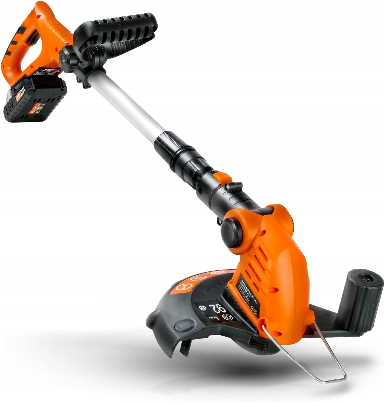 SuperHandy 2 v 1 Elektrická kosačka a zastrihávač trávy 20 V