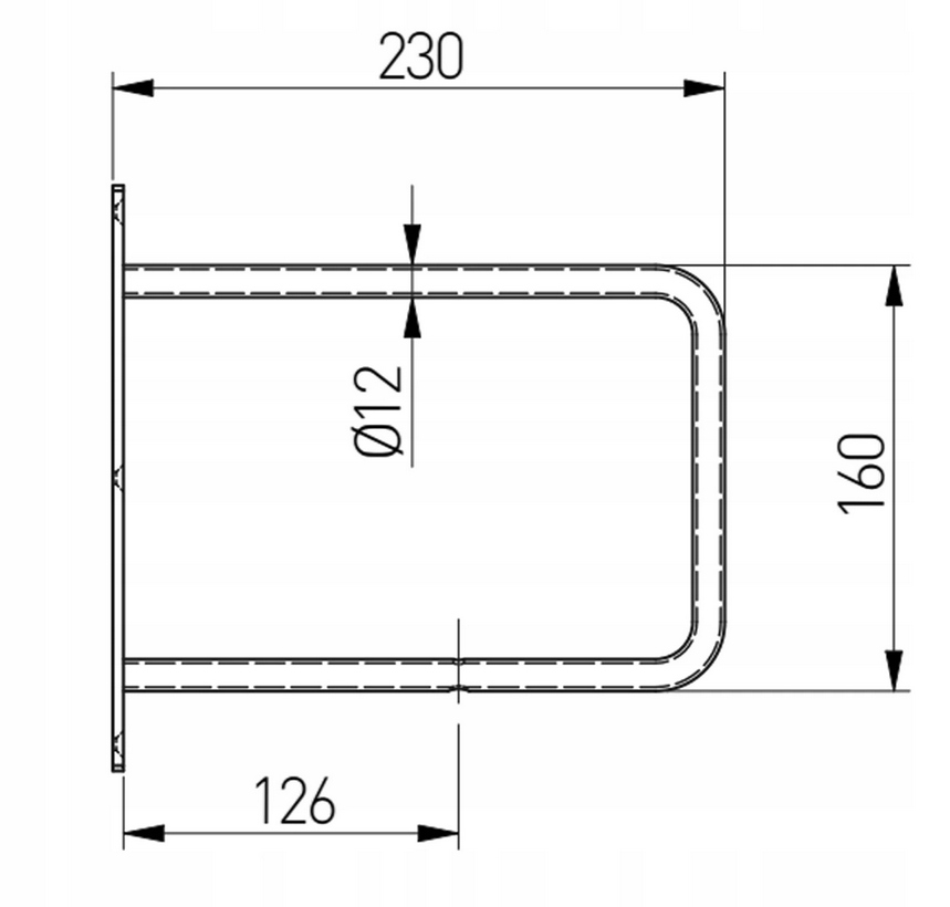 2 x PORPÓRKA BELT WSPORNIK POD PÓŁKI LOFT ZESTAW Marka GTV