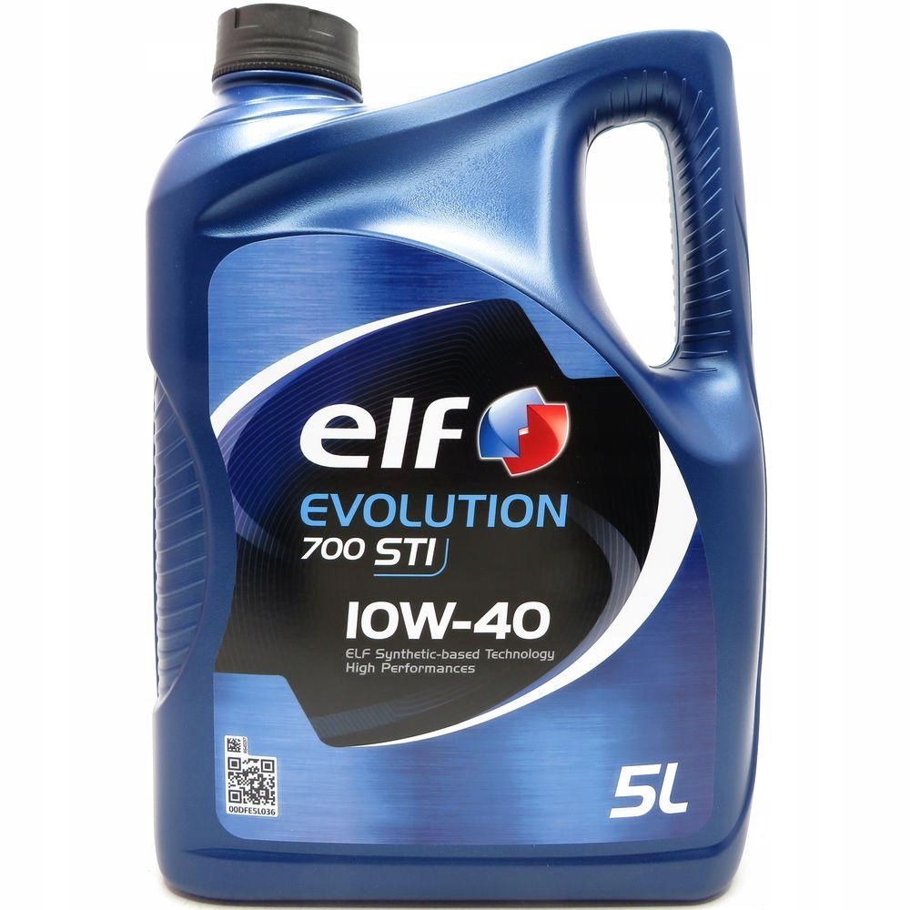 МАСЛО ELF 10W40 EVOLUTION 700 STI 501.01 / 505.00 5L