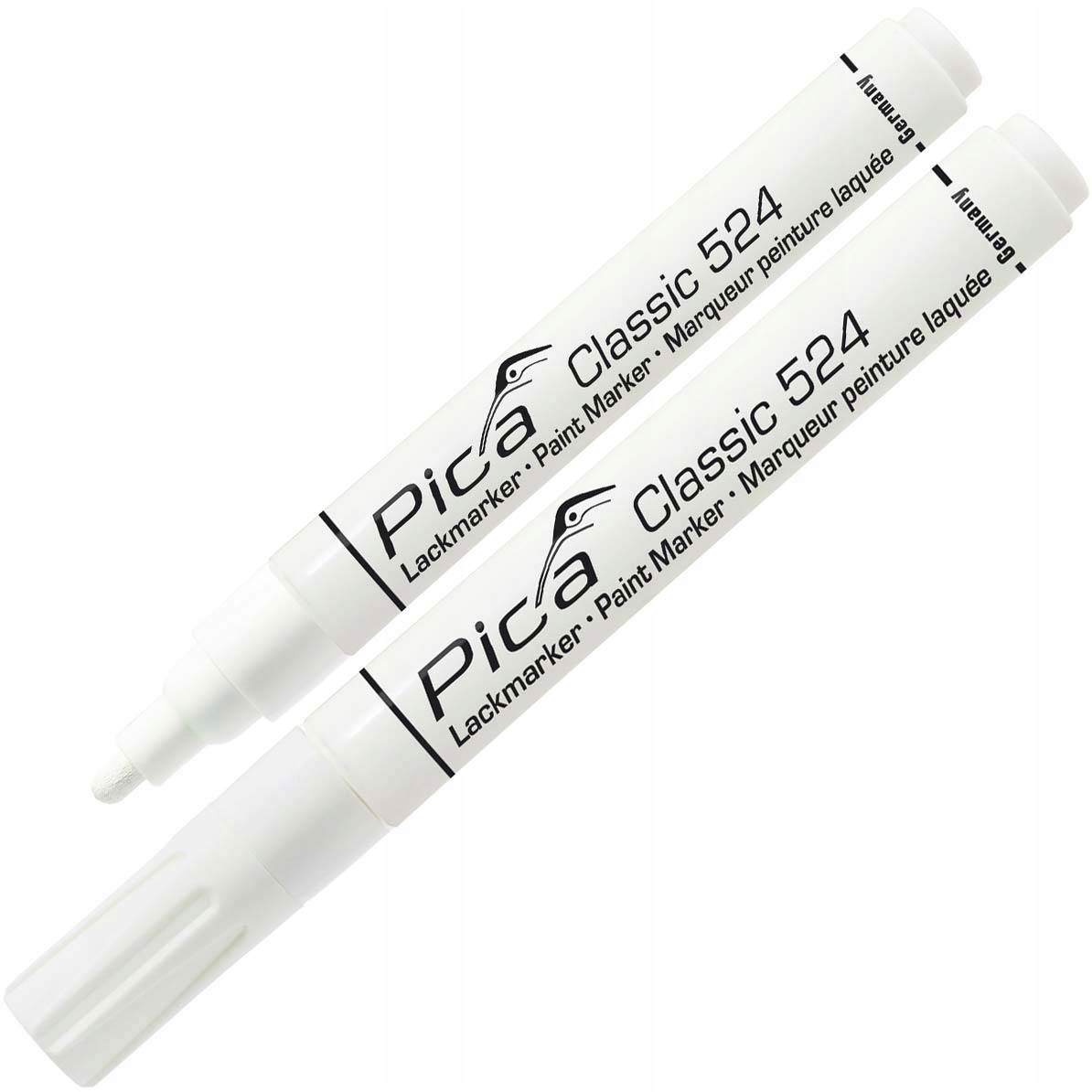 

Pica Marker Olejowy z Końcówką Okrągłą Biały