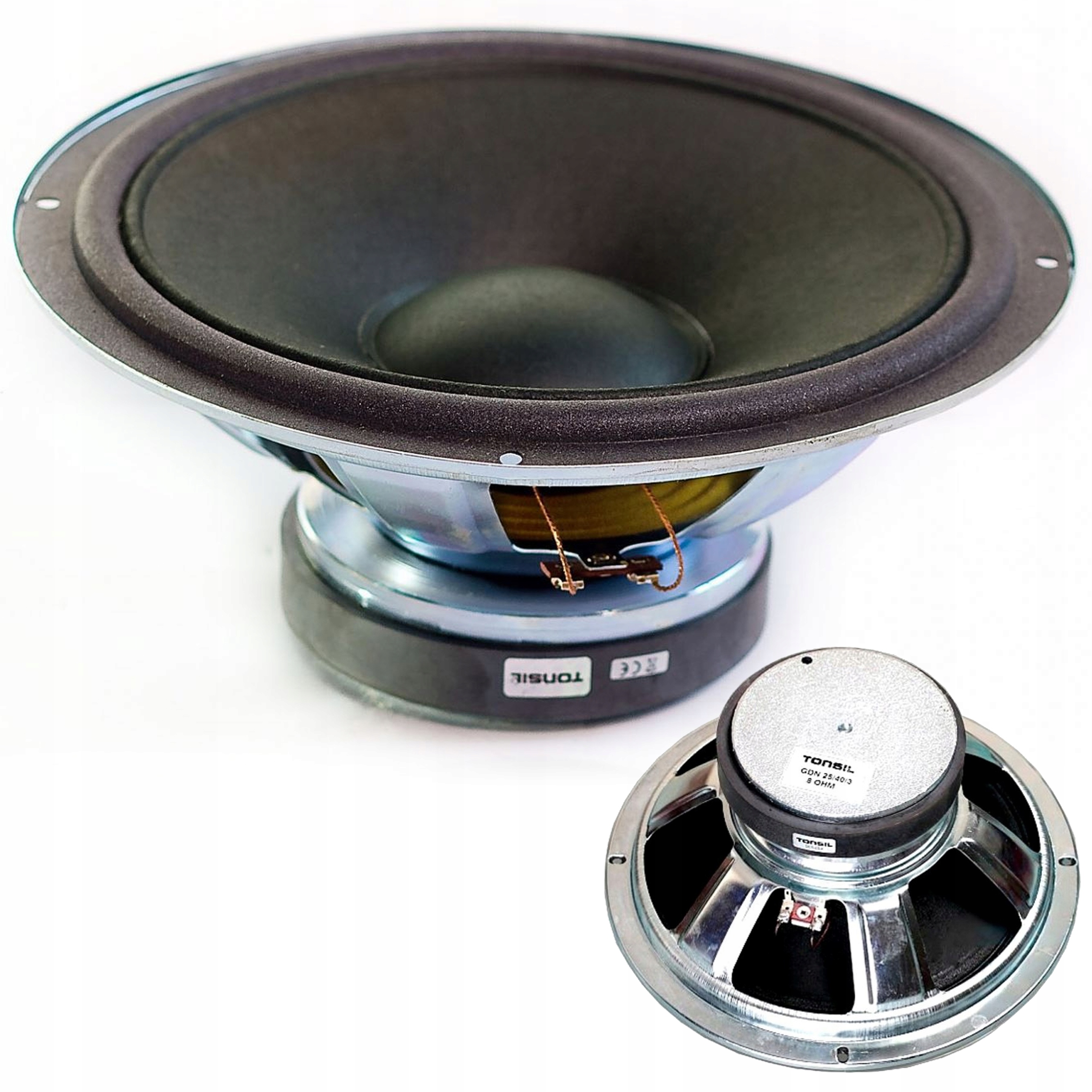 Głośnik Niskotonowy Tonsil Gdn 25/40/3 8 Ohm Czarny
