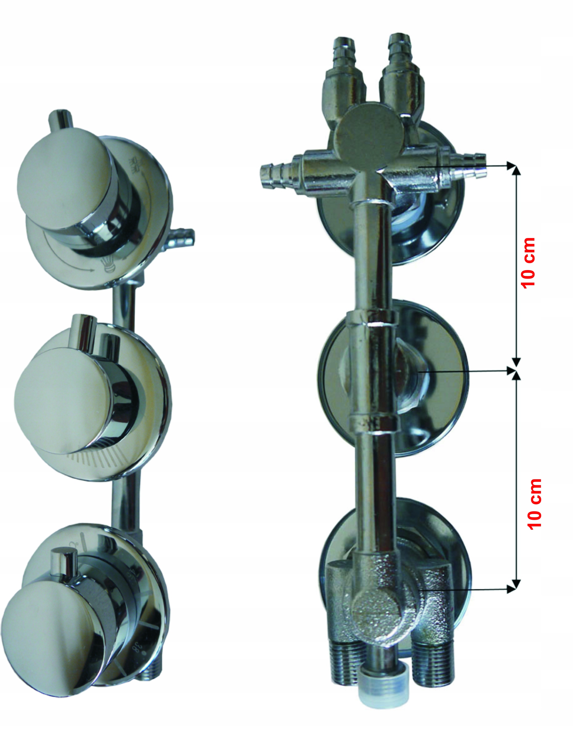 Batéria S Termostatom, 4 Funkcie Pre Sprchové Kabíny S Parnou Saunou