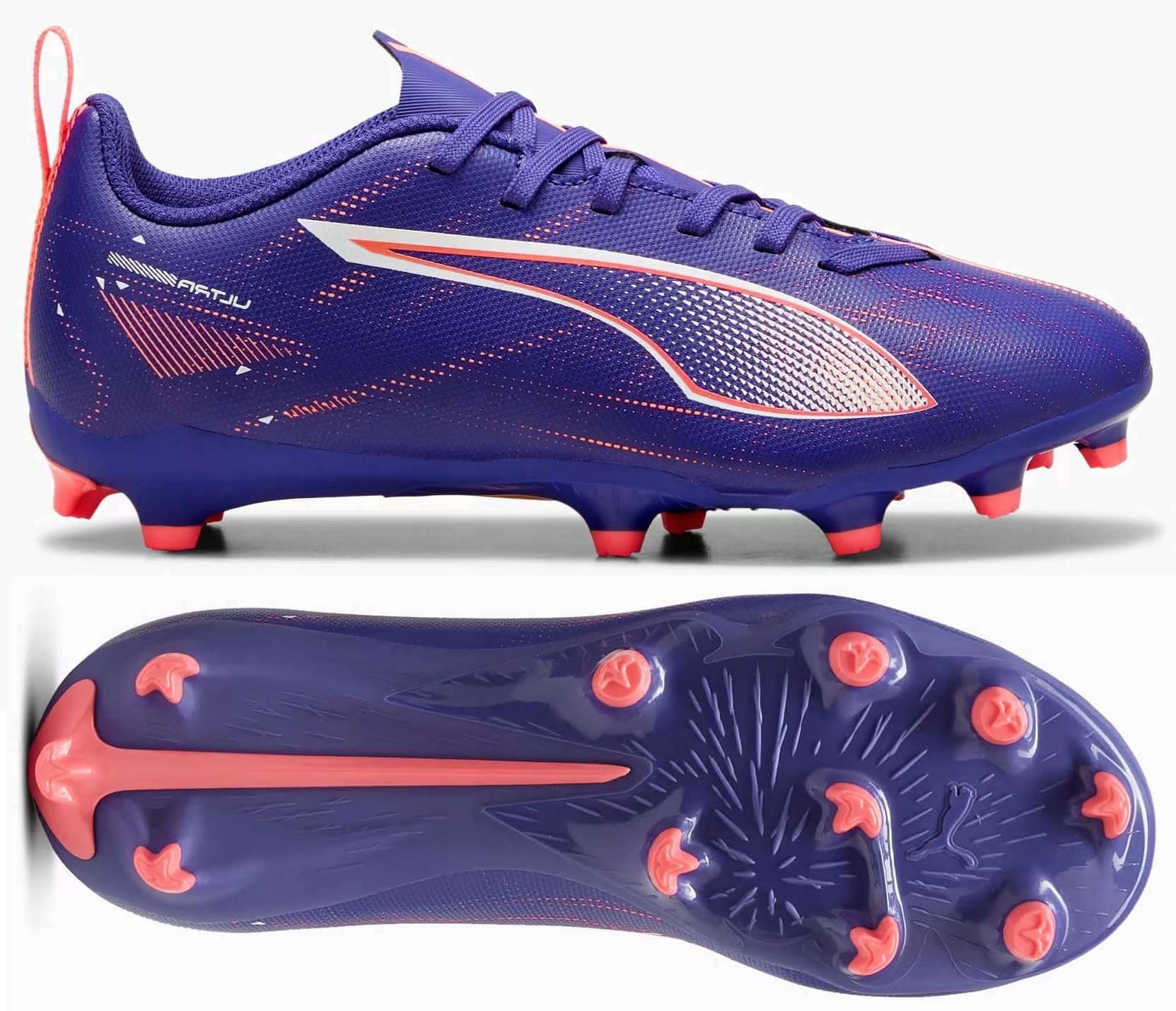 Buty piłkarskie Korki Lanki dla dzieci Puma Ultra 5 Play Fg/ag Jr