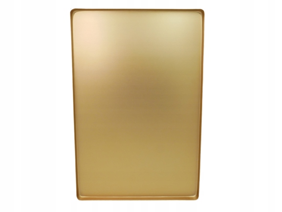TACA TACKA WYSTAWOWA ALUMINIOWA 60x40x2 ZŁOTA EAN (GTIN) 5903151031600