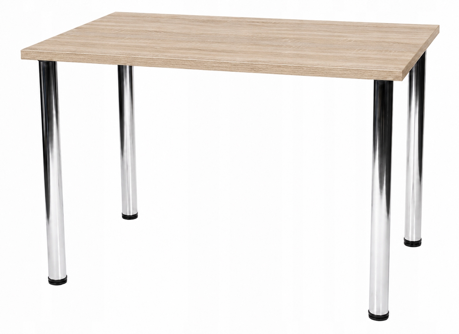 Stół Kuchenny 110x65 cm regulowana wysokość do jadalni do kuchni 72-75 cm