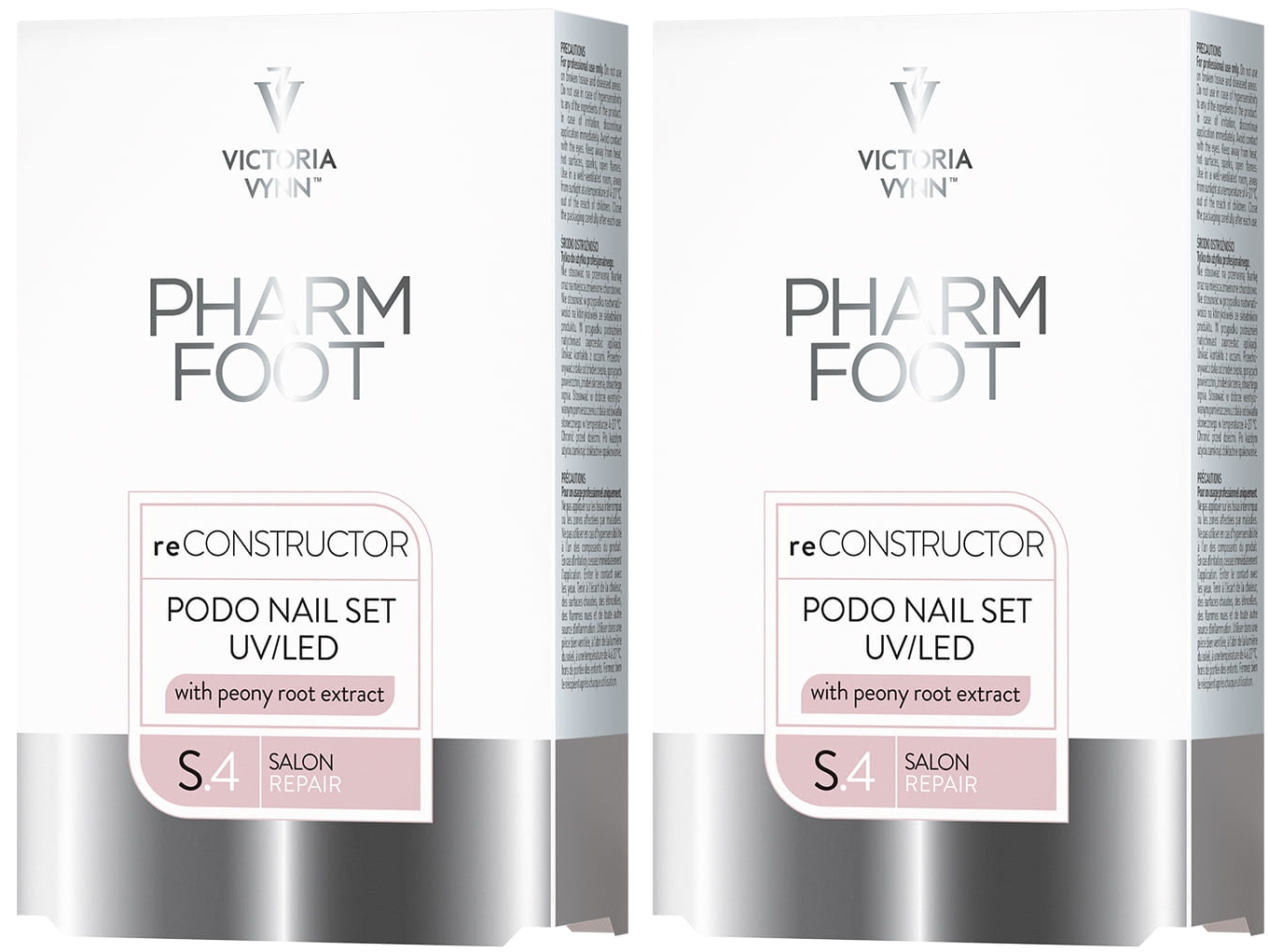 2 x reCONSTRUCTOR Podo Nail Set Uv/led Sada pro rekonstrukci nehtů