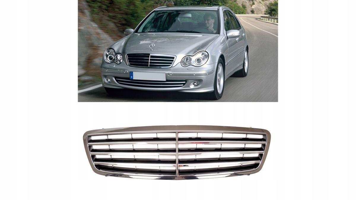 Mriežka chladiča Mercedes-Benz C W203 S203