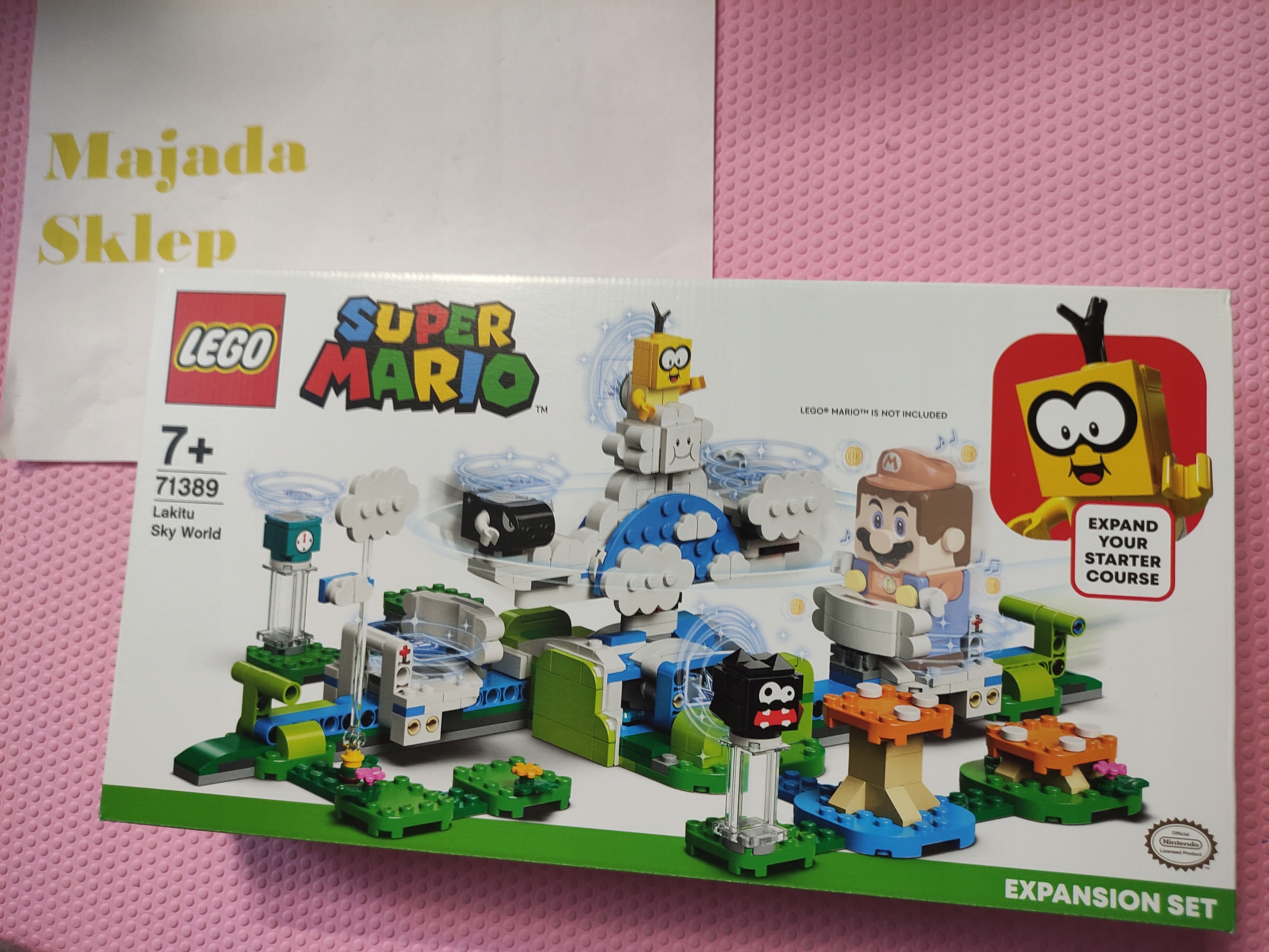 Lego Mario 71389 Podniebny świat Lakitu