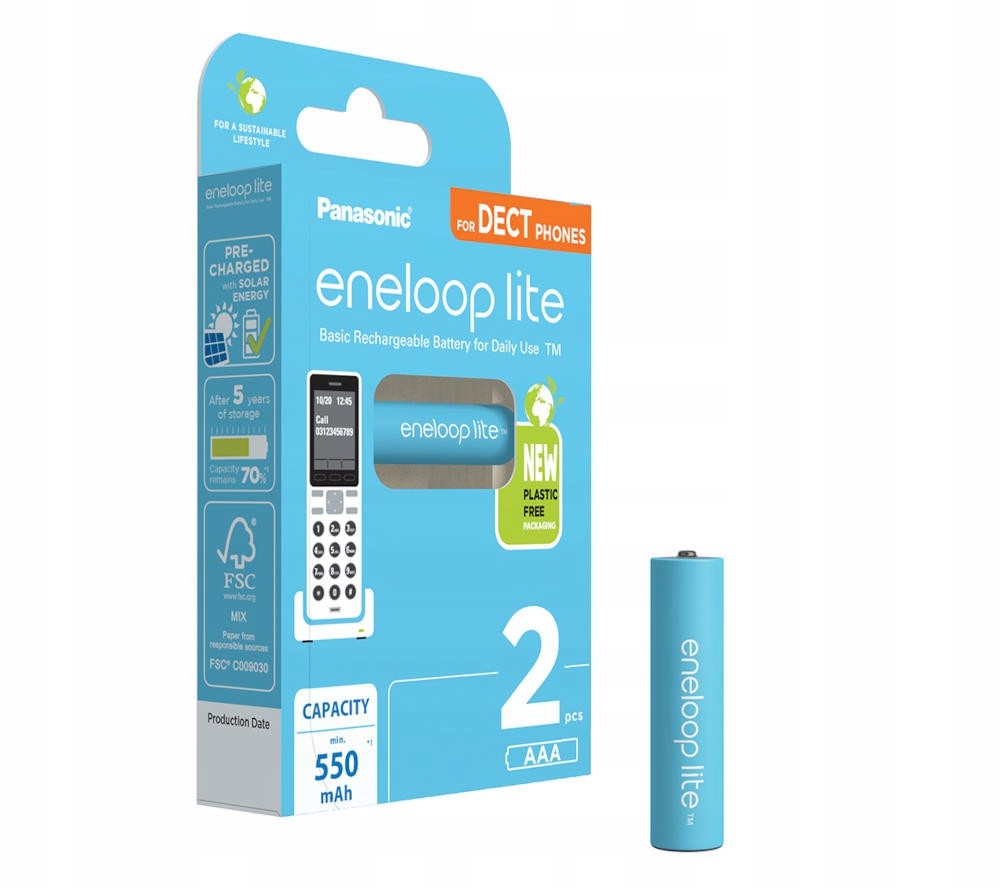 Akumulator Eneloop R03 550 mAh 2 szt.