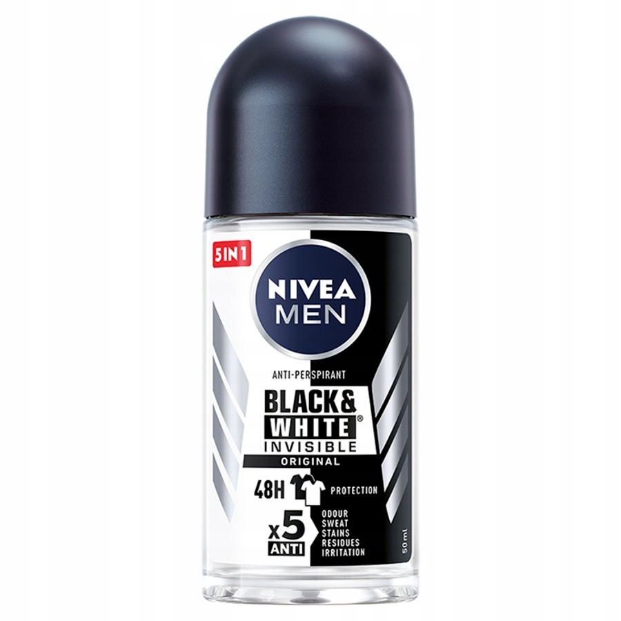 

Men Black&White Invisible Original antyperspir