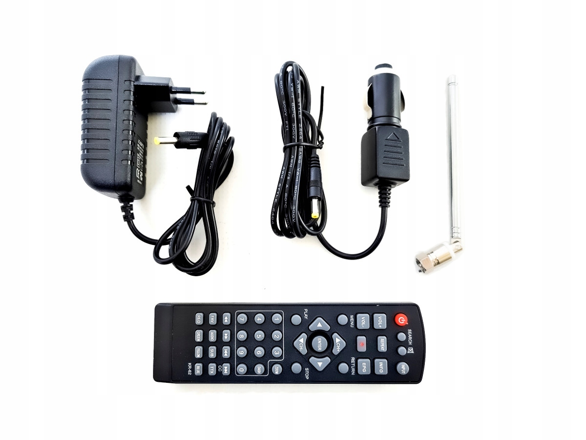 Telewizor przenośny 5' LED DVB-T2 12v 24v 230v bat Typ telewizora LED