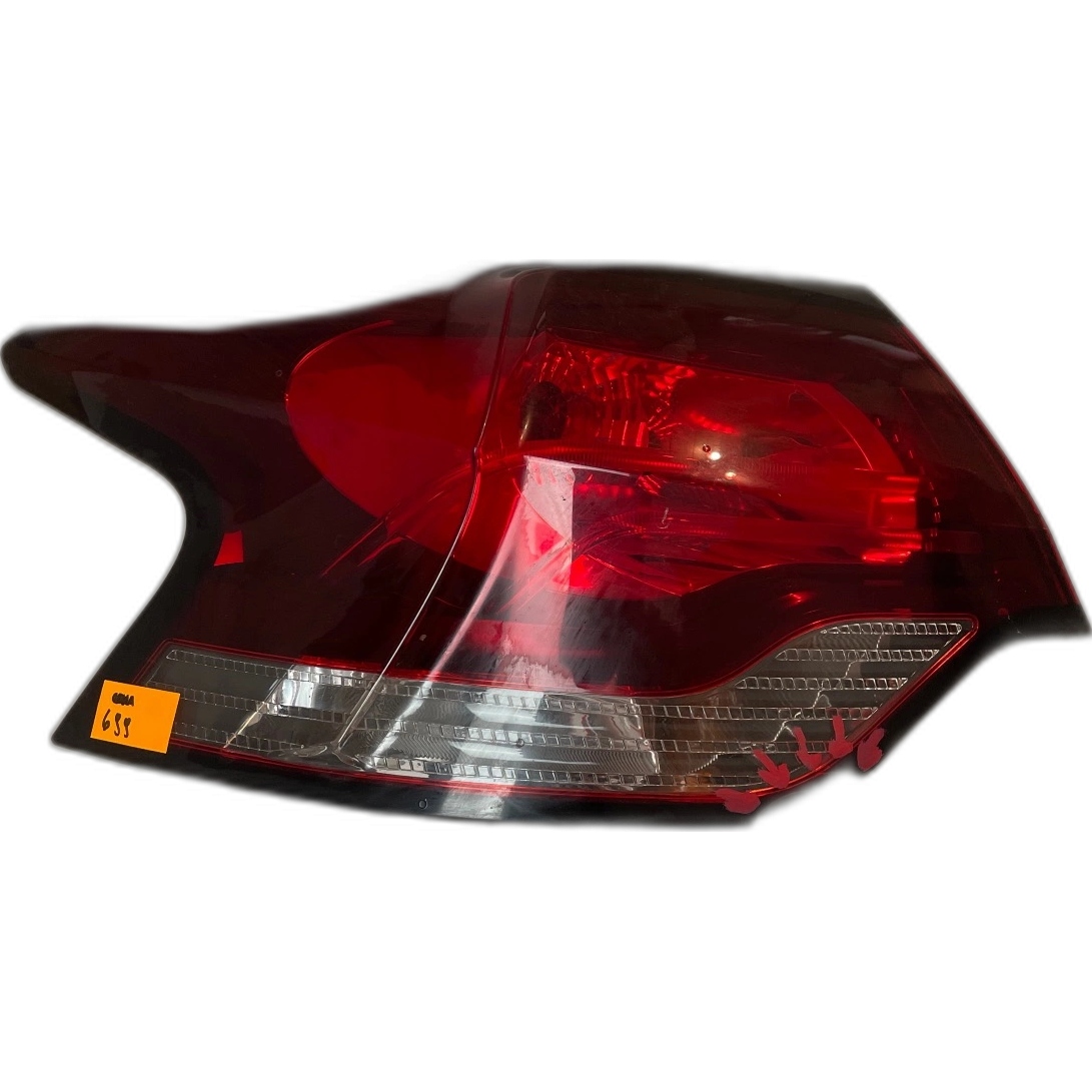 damaged light rear part rear left Citroen Ds4