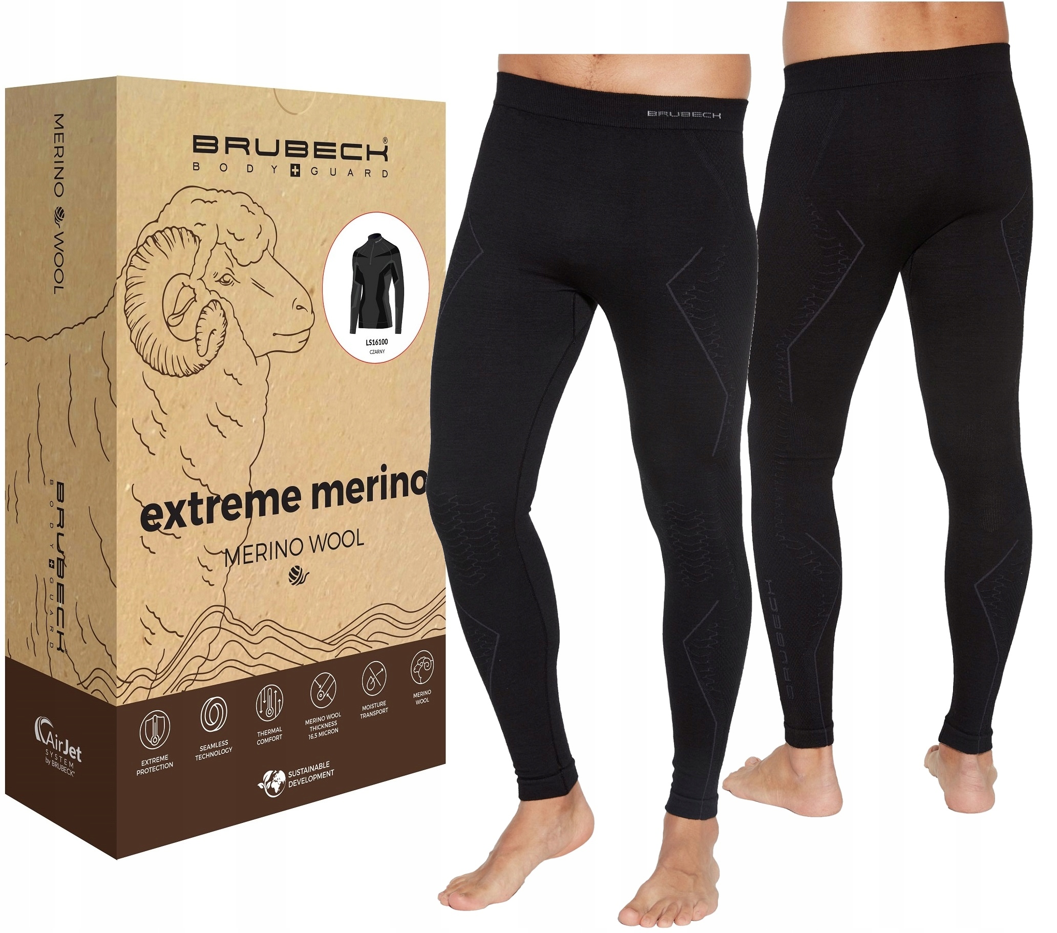 Spodnie Getry Termiczne Do Wspinaczki Extreme -M
