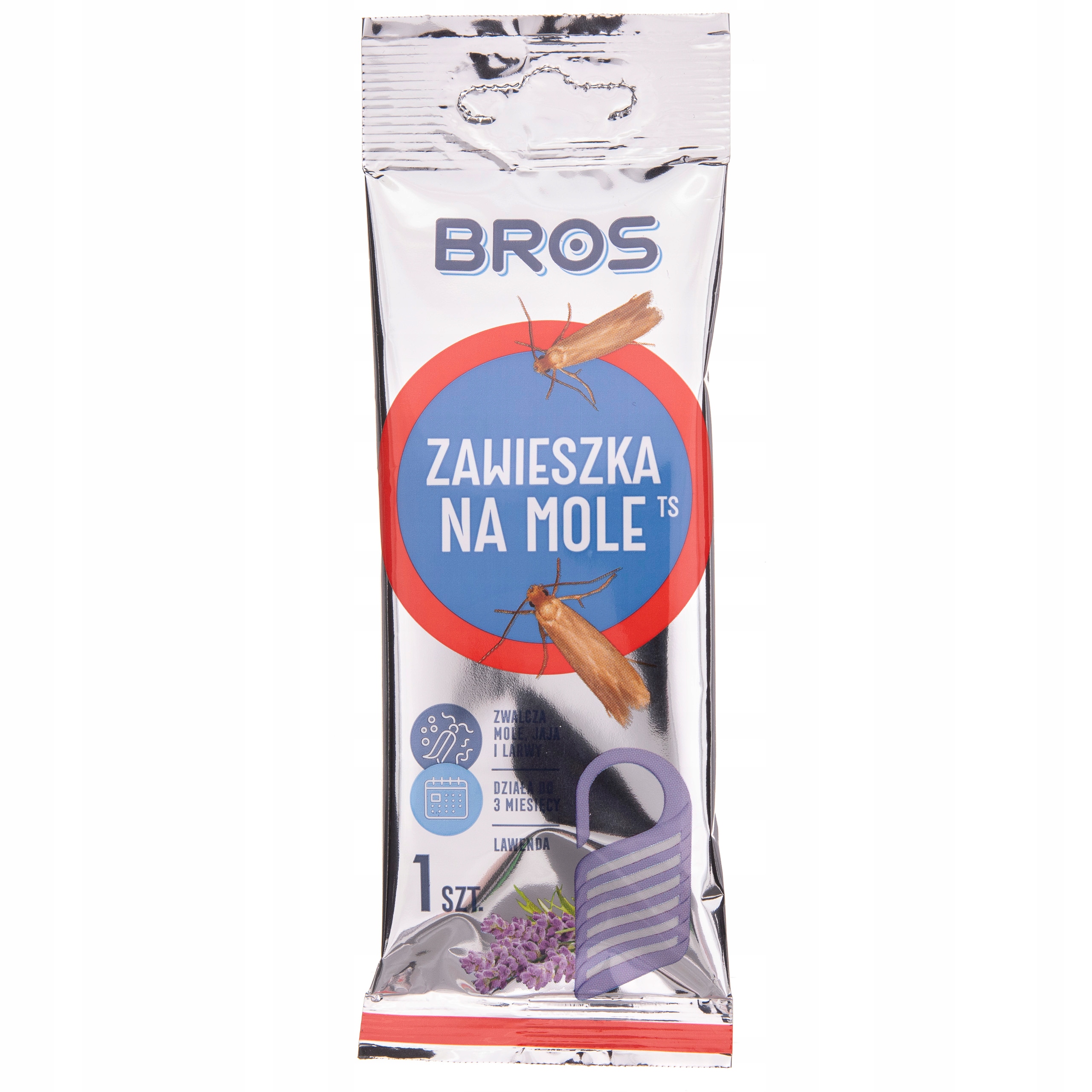 

Bros Zawieszka Na Mole Preparat Lawendowy Zapach