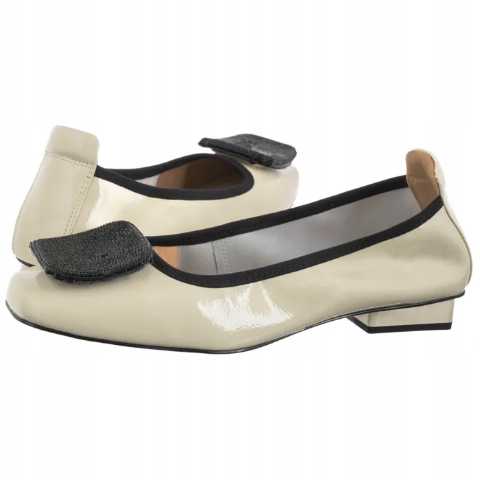 Dámské kožené baleríny Artiker Béžové 56C2410