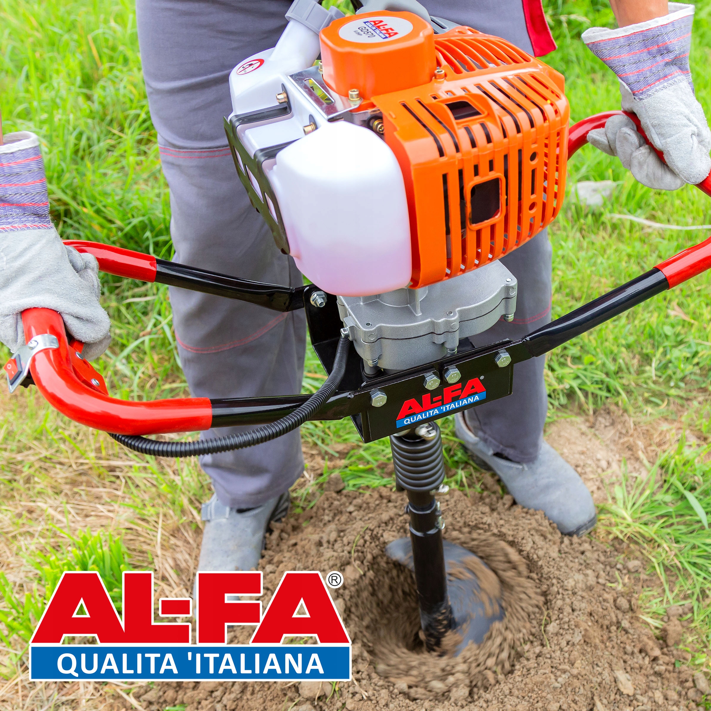 WIERTNICA GLEBOWA ŚWIDER SPALINOWY DO GLEBY ZIEMI 3 WIERTŁA PRZEDŁUŻKA MOC Waga 9.5 kg