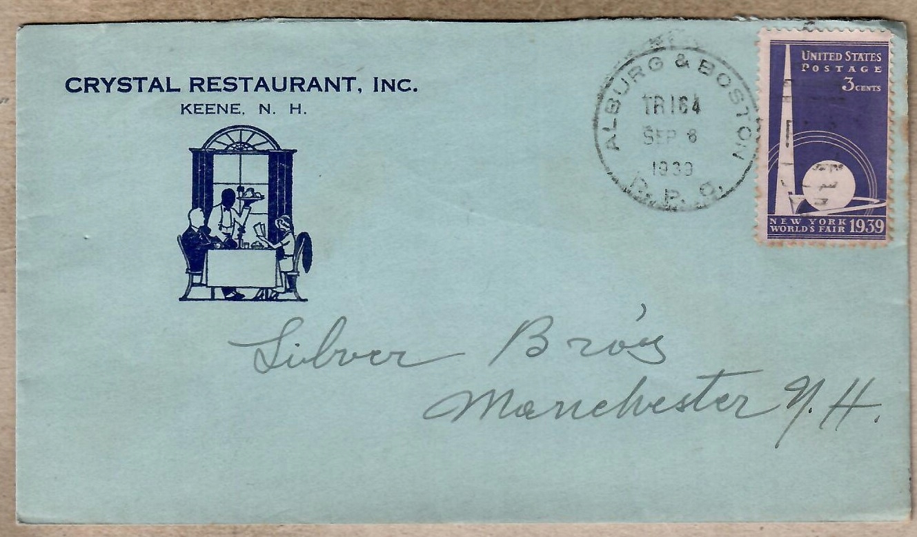 USA, 1939 r. koperta