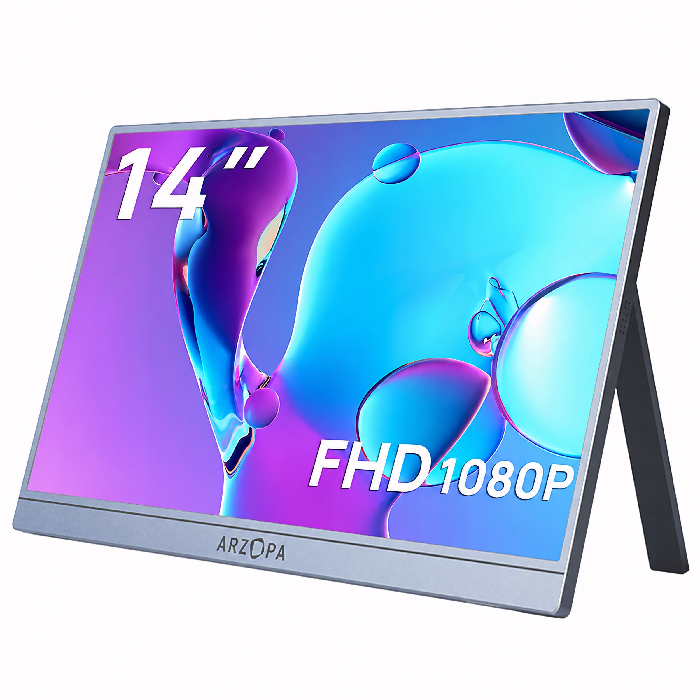 Arzopa A1S Prenosný Monitor Pre Notebook A Telefón 14" Ips 1080P Fhd Usb-c