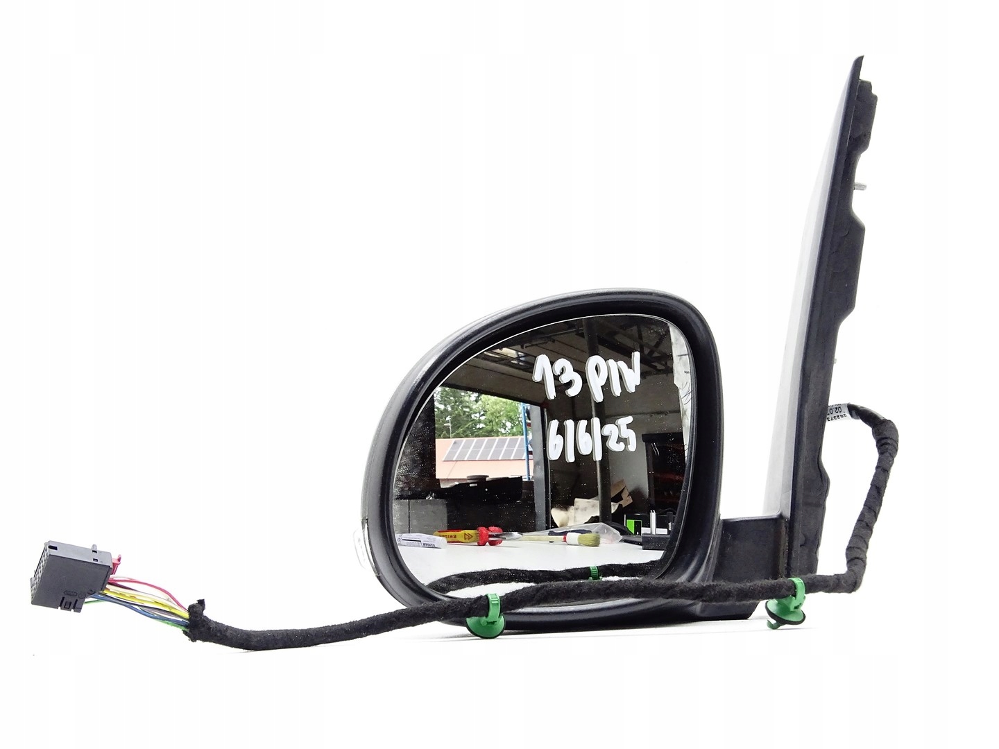 mirror exterior door left SEAT ALHAMBRA II 13 PIN