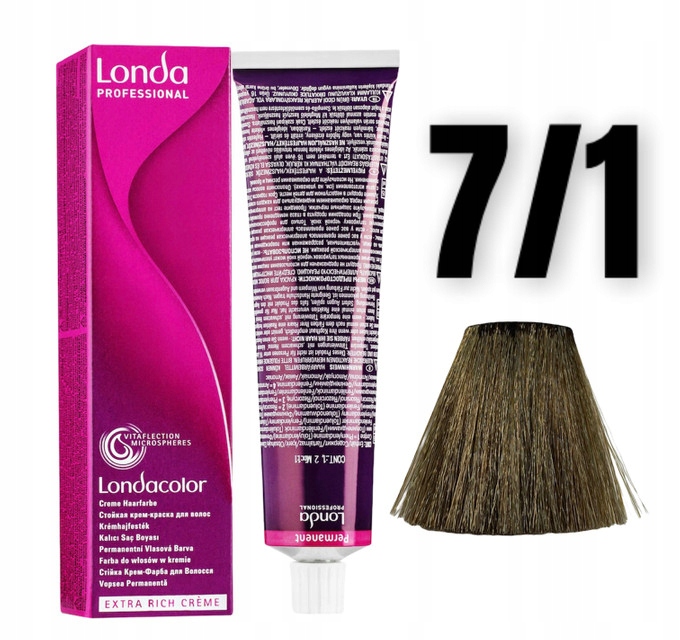 

Londa Farba Londacolor Permanent 7/1 60ml