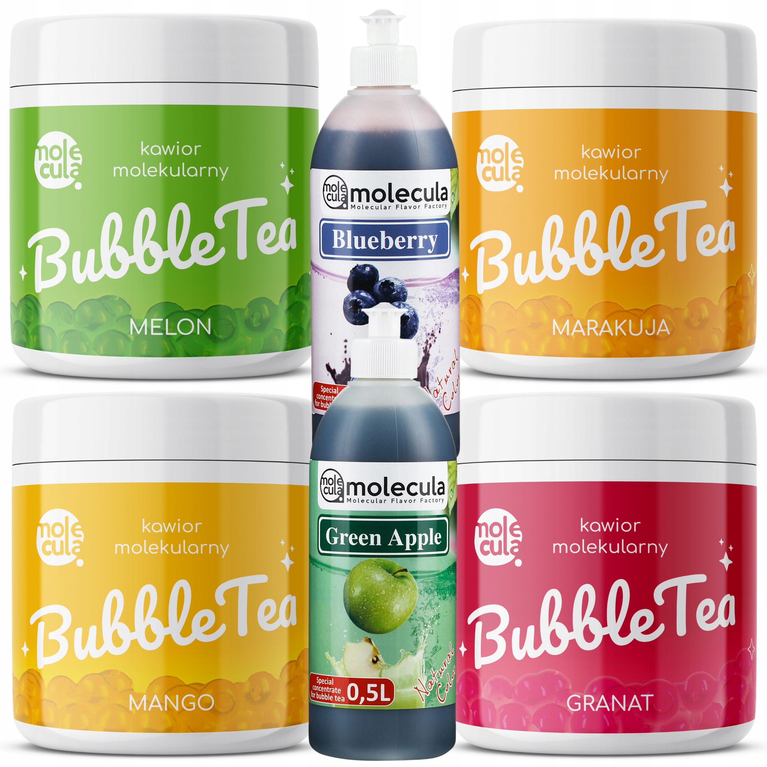 Zestaw Bubble Tea KULKI SYROP KUBKI SŁOMKI KPL. 11593871022 Allegro.pl