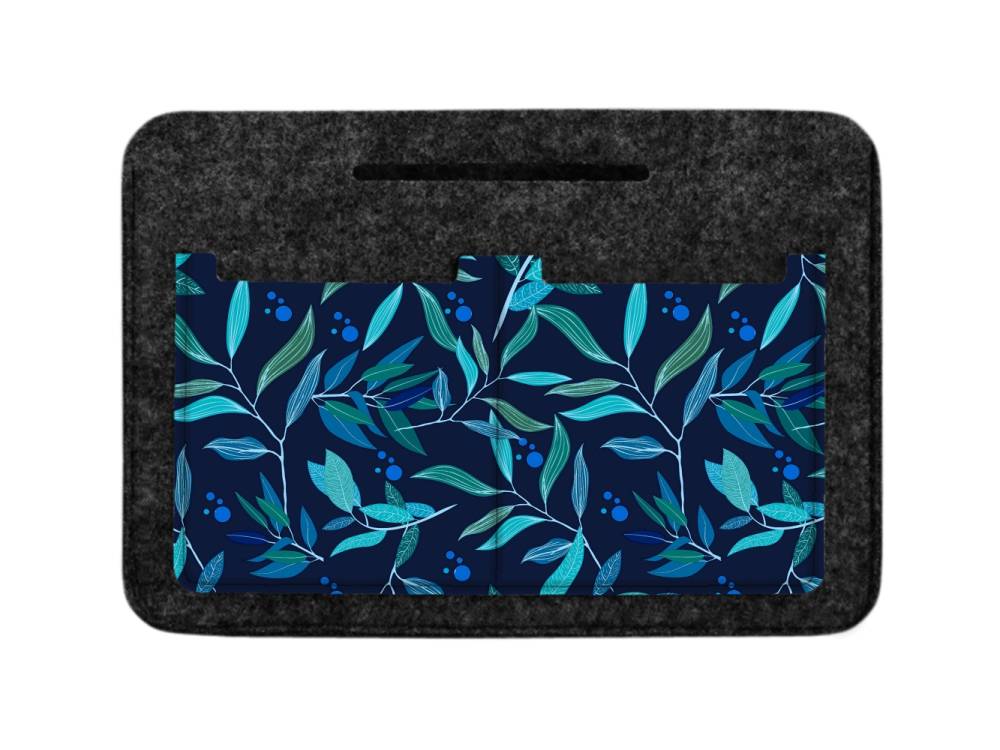 

Organizer do torebki czarny filc Bertoni Oleander