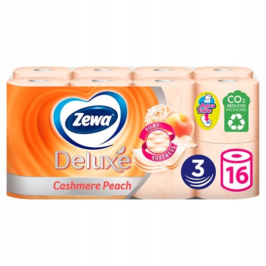 

Zewa Deluxe brzoskwinia papier toaletowy 16 rolek