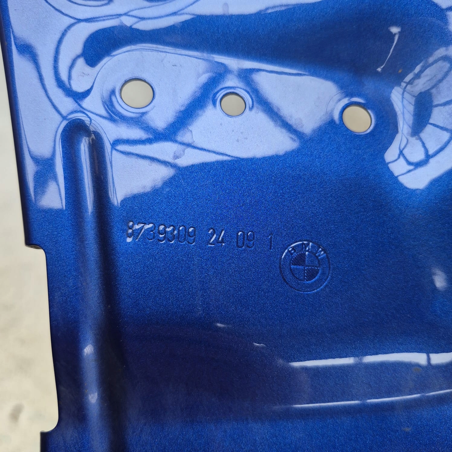 BMW I4 G26 21- fender left front front 8739309 B.LADNY