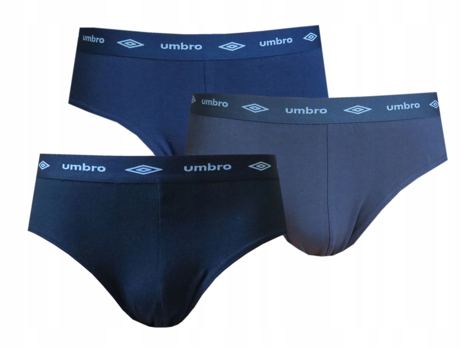 

3szt - Slipy Umbro bawełna mix kolorów Box - L