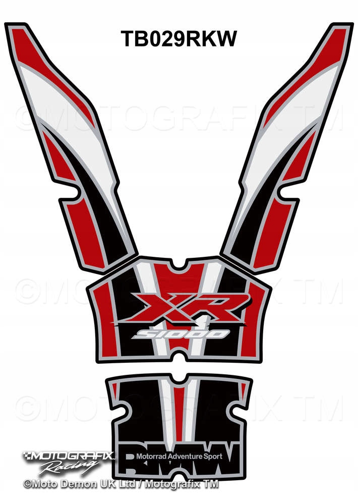 TANKPAD MOTOGRAFIX BMW S1000XR 2015 2016 2017