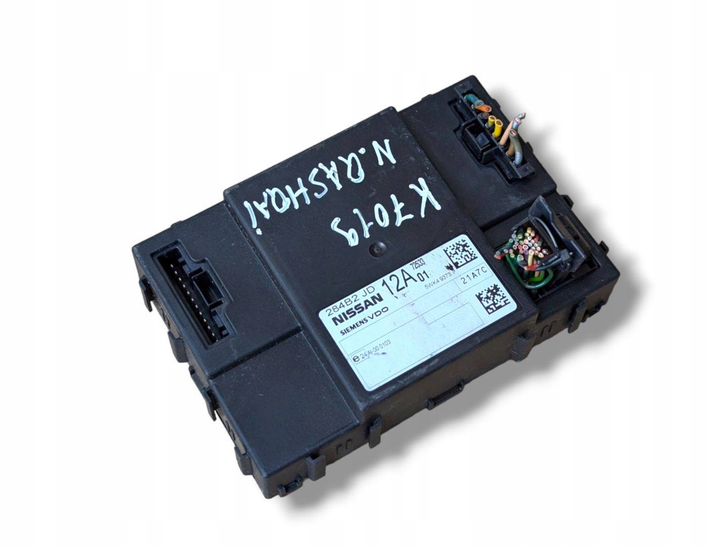 Unité commande confort Nissan Qashqai J10 2007 284B2JD12A