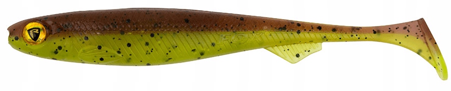 Fox Rage Slick Shad 7cm Green Pumpkin na Okonia