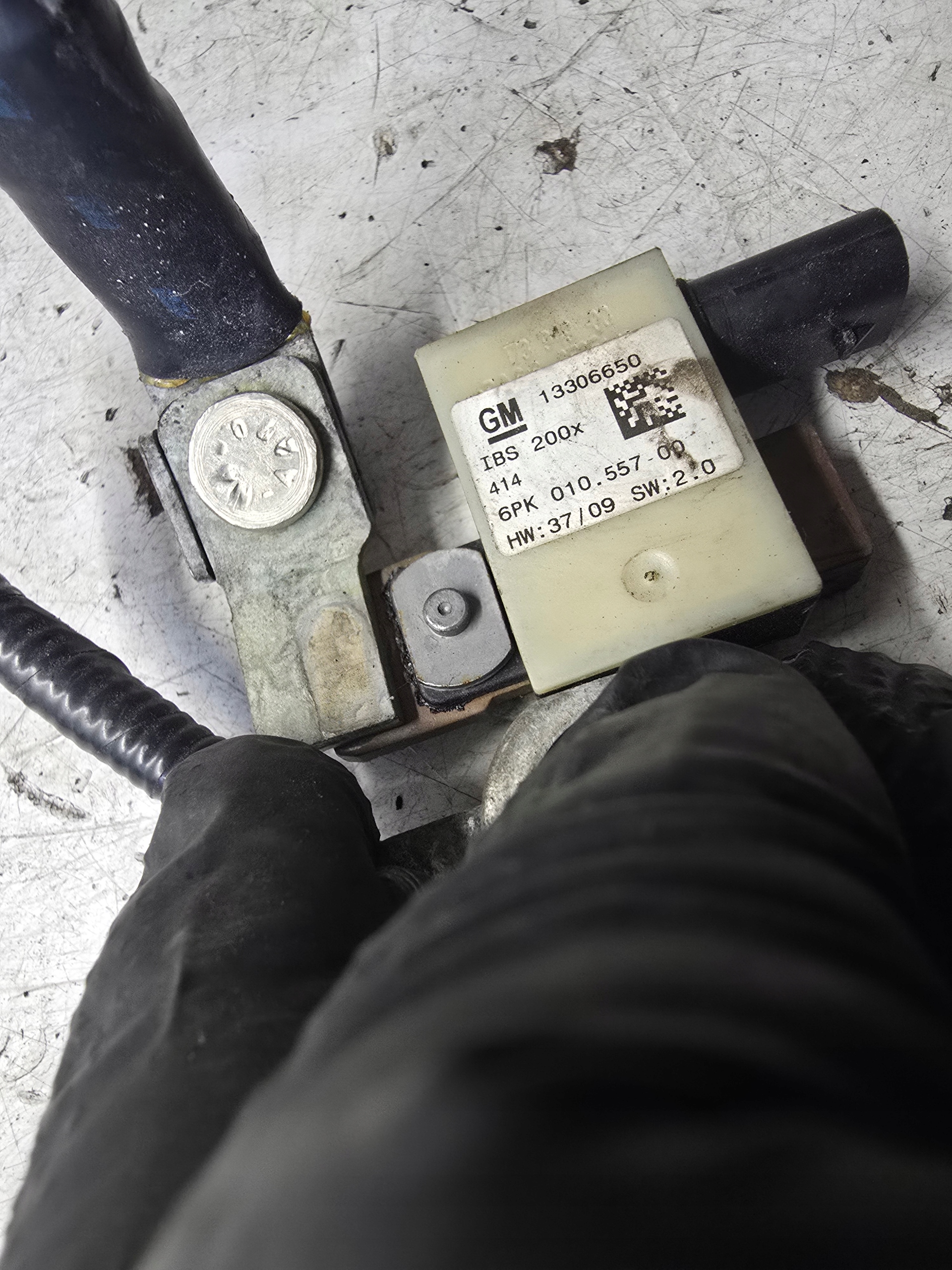 OPEL MOKKA batteriemanagement sensor Z mit kabel 13306650