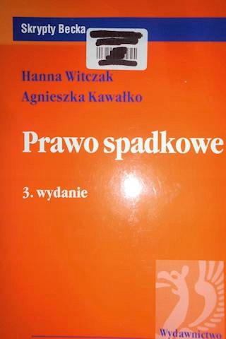 Prawo spadkowe - H. Witczak