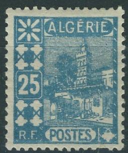 Kolonie fr. Algerie 25 cent. - Mosque
