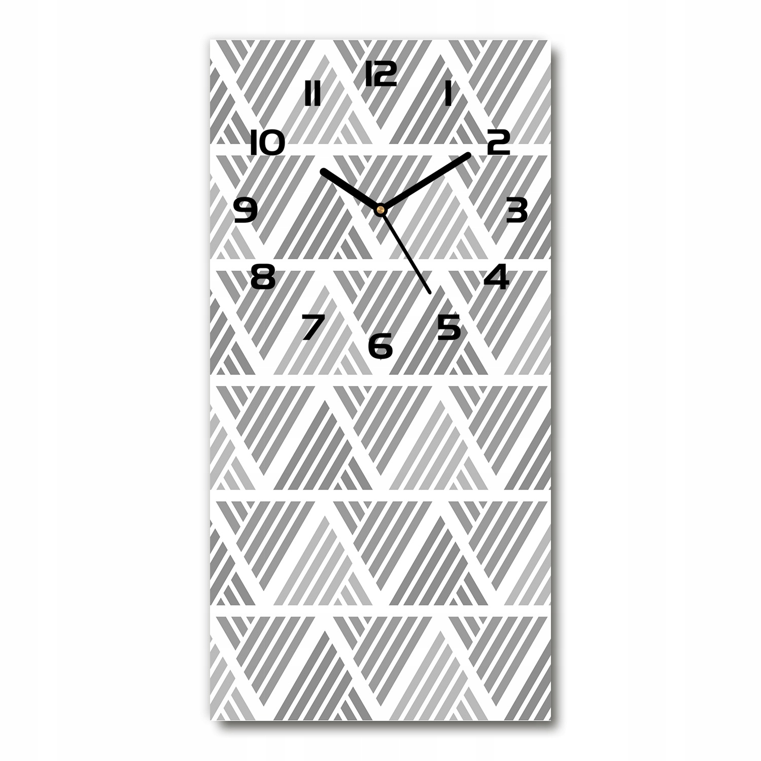 

Zegar ścienny cichy Geometryczne tło 30x60 pionowy