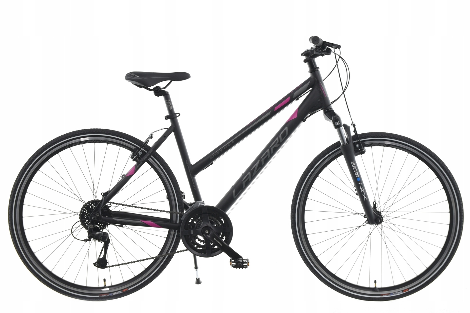 Lazaro Integral V2 Damski 28 Mocny Cross Acera Damski 19 Czarny