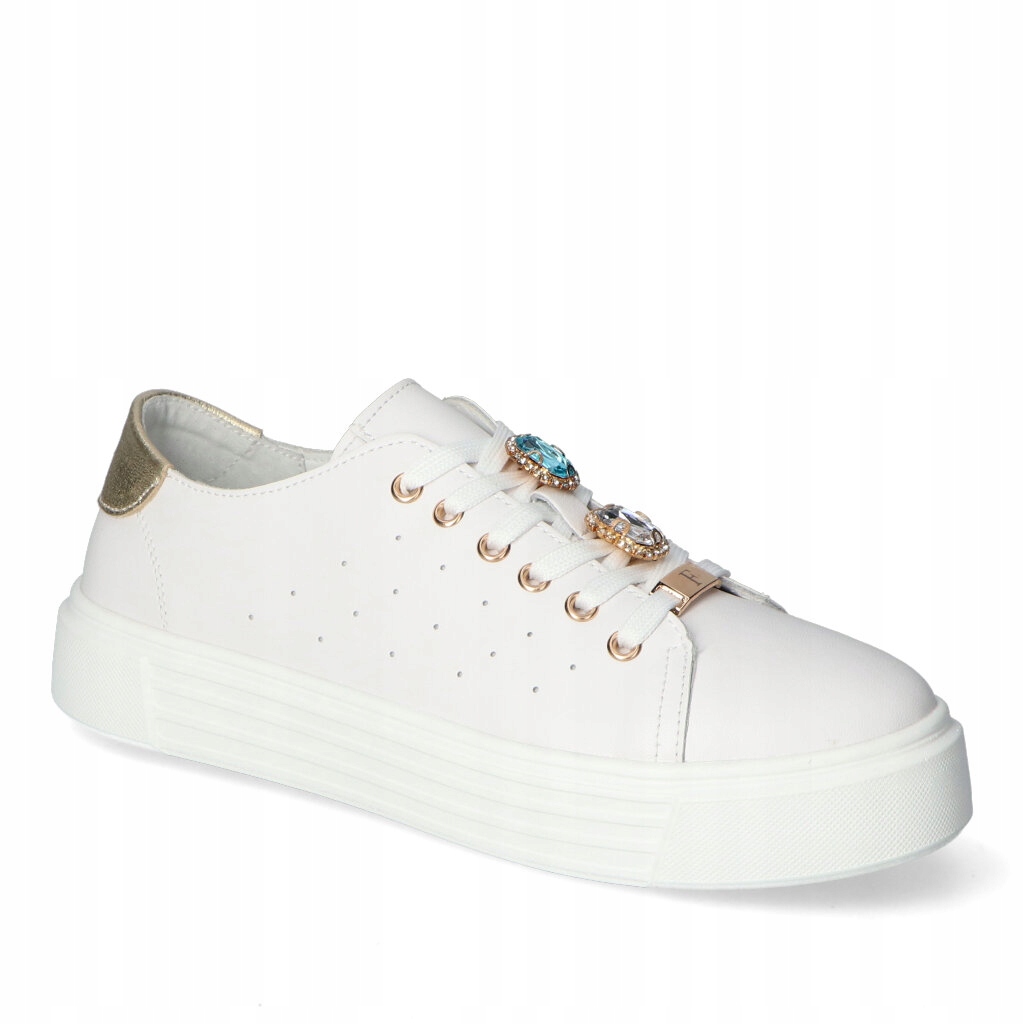 Tenisky Filippo DP6854/25WH Bílé lico 36