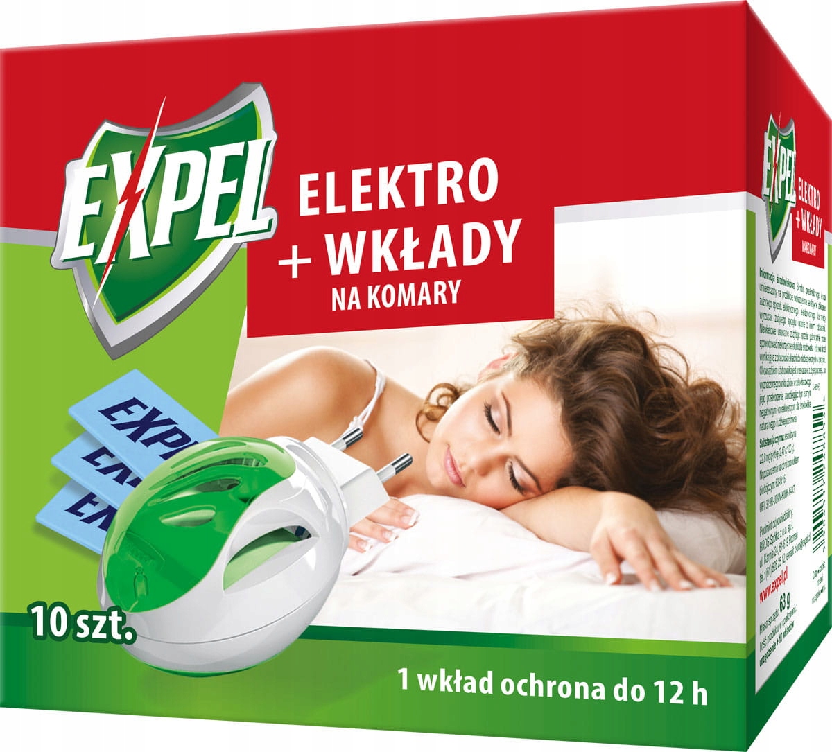 

Elektrofumigator z plytkami na komary 10szt