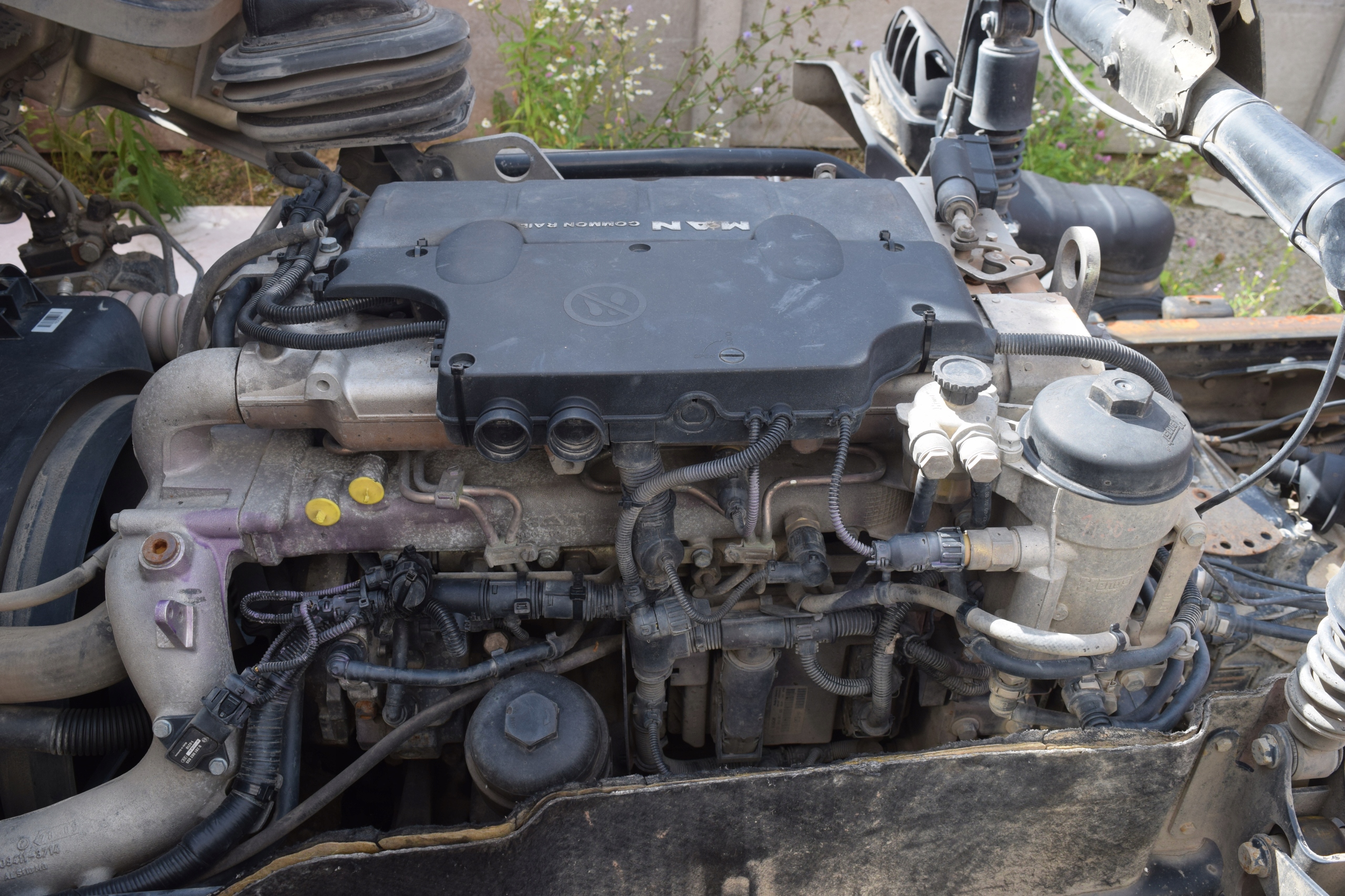 KOMPLETNY SILNIK MAN TGL D0834 180KM 220KM