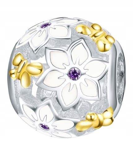 

Charms Kwiatek Kwiat Srebro Zawieszka do Pandora