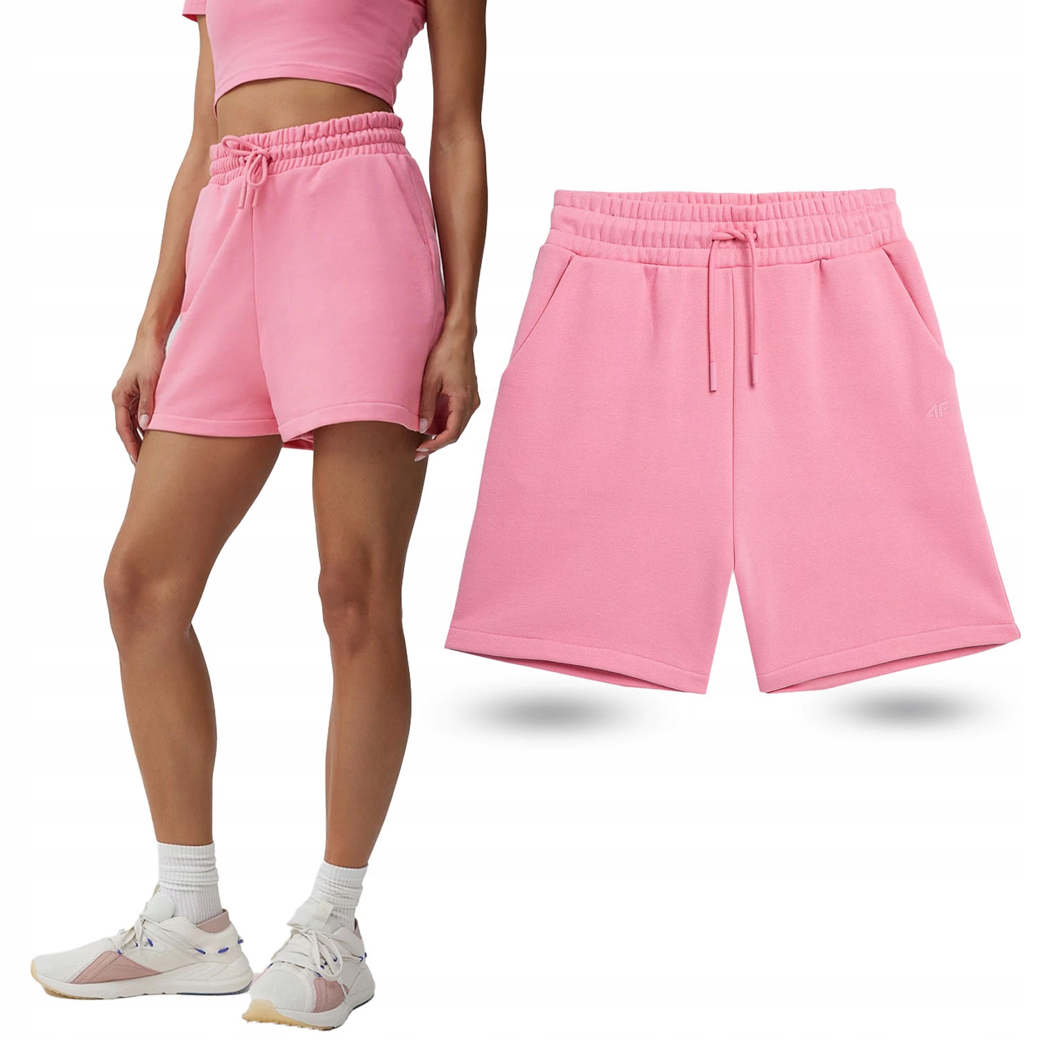 

Krótkie Spodenki Damskie 4F Bawełna SS23F199